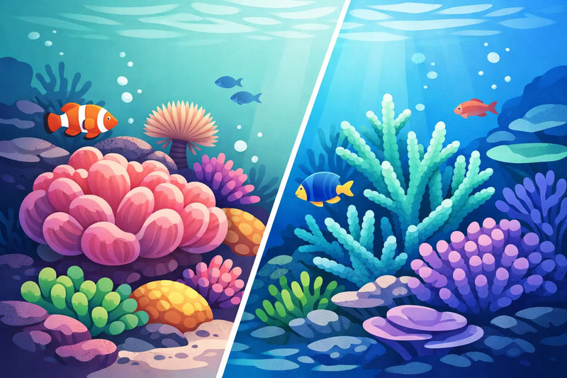 LPS Versus SPS Care Needs for Your Reef Tank