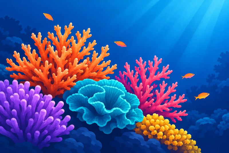 Colorful Corals for Blue Lighting That Pop
