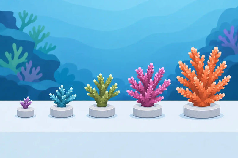 Coral Frag Sizes Explained for Reef Shoppers