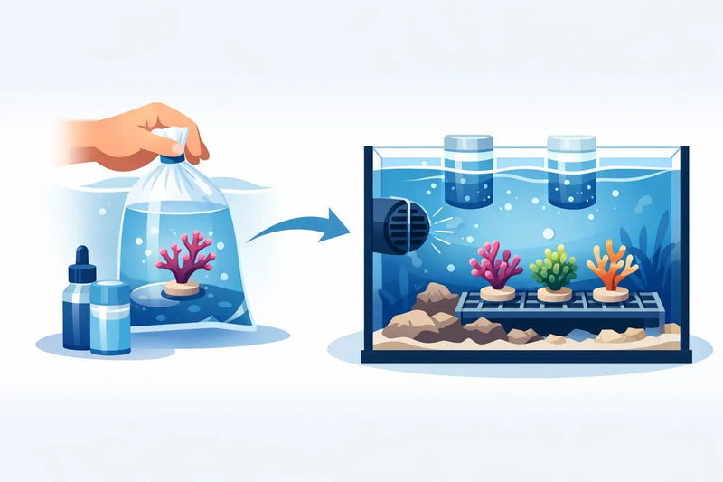 How to Acclimate Coral Frags Without Stress