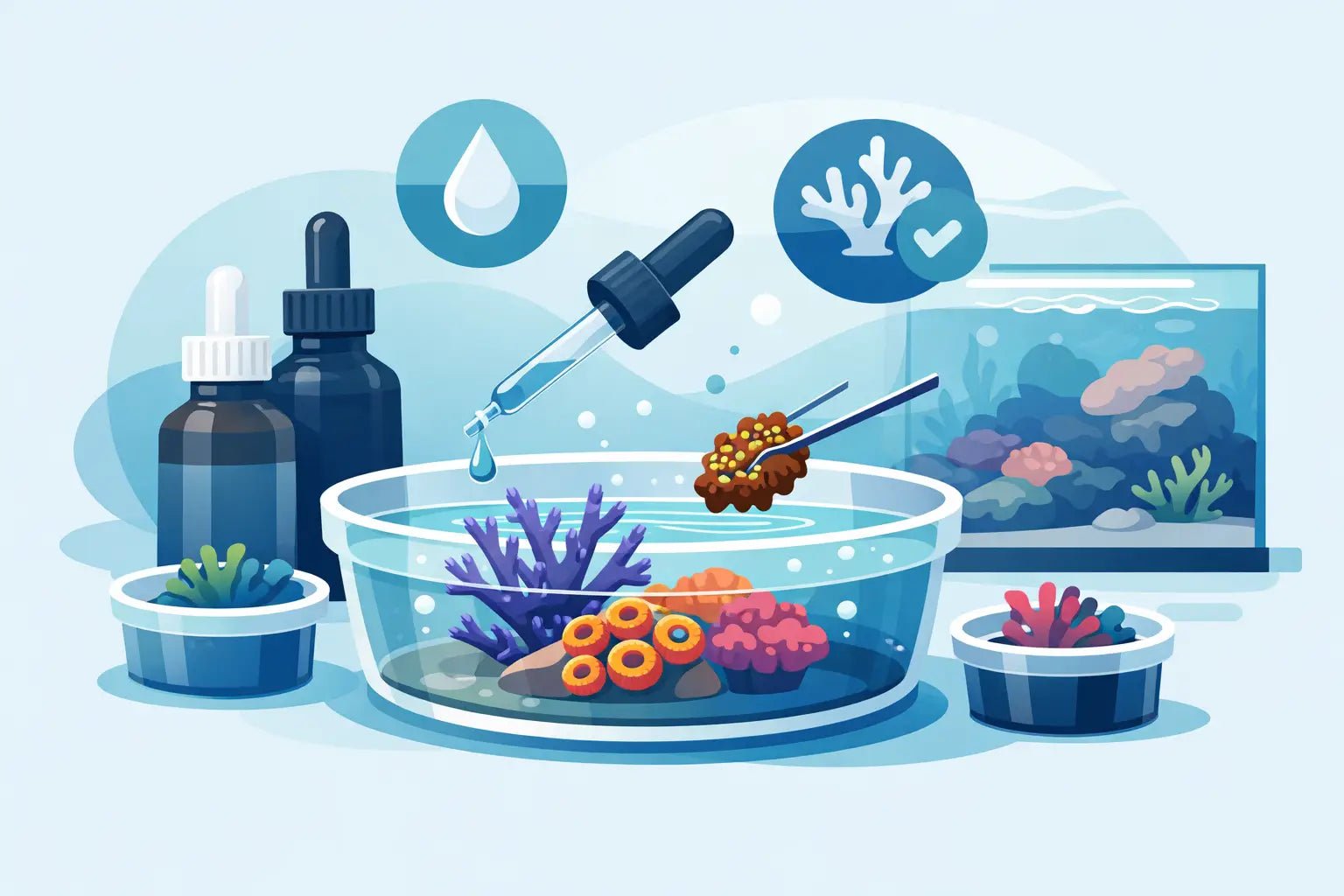 How to Dip New Corals the Right Way