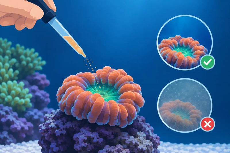 How to Feed LPS Corals Without Clouding Water