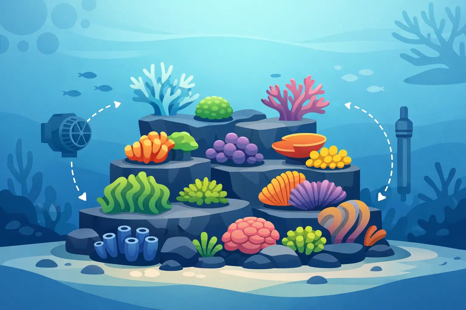 Reef Coral Placement Guide for a Balanced Tank