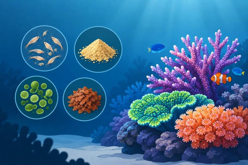 Top Coral Foods for Growth in Reef Tanks
