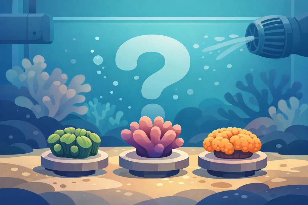 Why Coral Frags Stay Closed After You Add Them