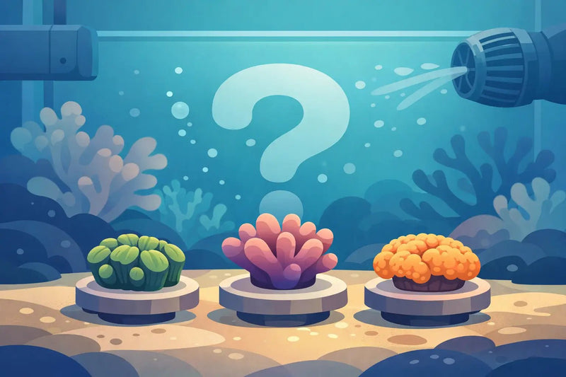 Why Coral Frags Stay Closed After You Add Them