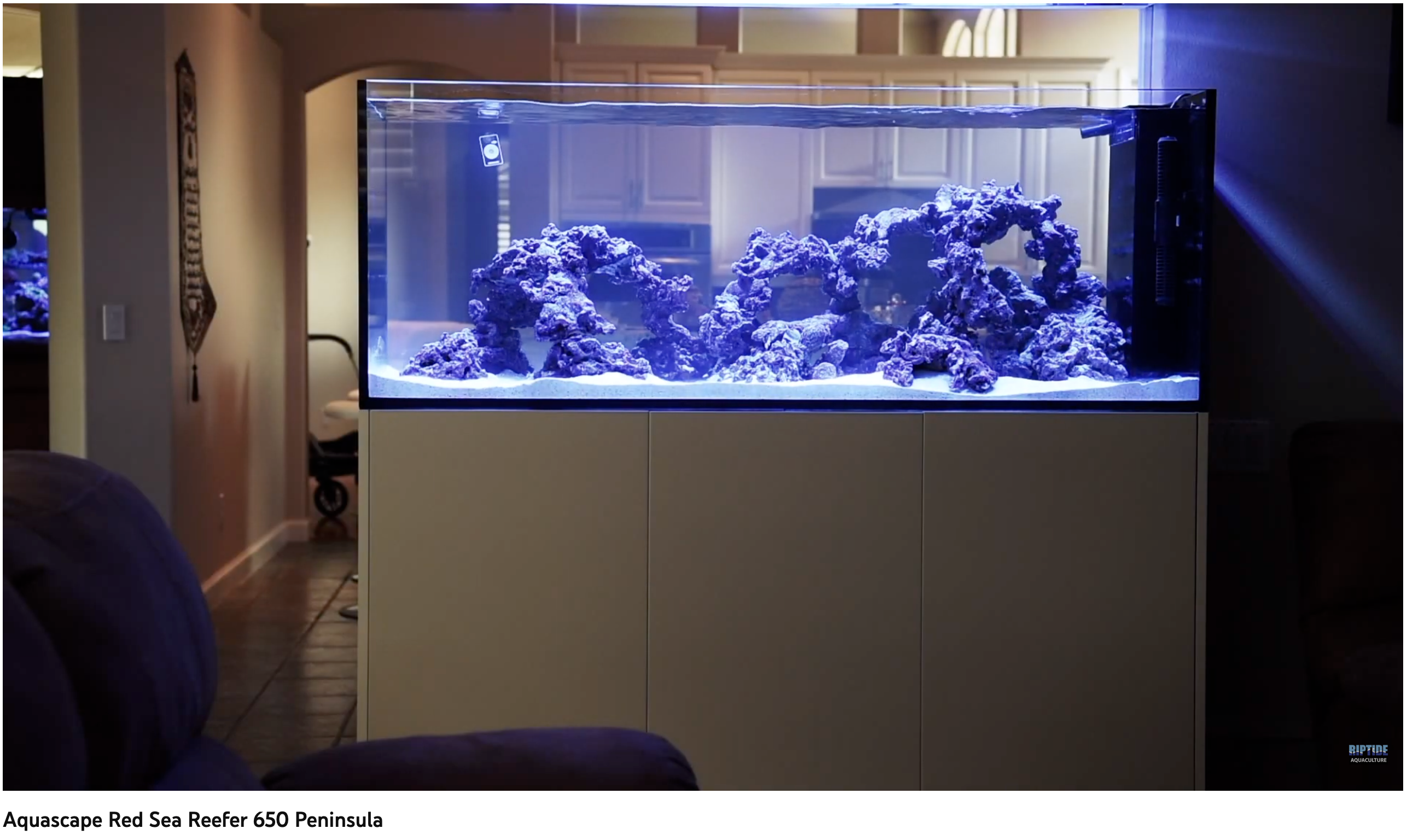 Load video: In this video we aquascape a Red Sea Reefer 650 Peninsula using Charibsea Life Rock Arches and shapes.